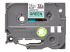 Brother TZe-731 - Black on green - Front