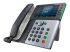 Poly Edge E550 - VoIP phone with caller ID/call waiting - Right-angle