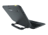 Zebra - Keyboard - with touchpad, extendable integrated handle - Back
