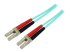 StarTech.com Aqua OM4 Duplex Multimode Fiber - Close up