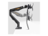Startech Desk Mount Dual Monitor Arm w/ Crossbar, Up To 27" Displays - Left side
