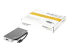 Startech USB C Multiport Video Adapter with HDMI, VGA, Mini DisplayPort or DVI, USB Type C Monitor Adapter to HDMI 2.0 or mDP 1.2 (4K 60Hz), VGA or DVI (1080p), Space Gray Aluminum - Left-angle