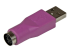 StarTech.com Replacement PS/2 Keyboard to USB Adapter - Back