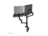 Neomounts DS20-425BL2 - Back
