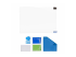 StarTech.com 4-Way 12.4in Surface Laptop Go 1/2/3 Privacy Screen Filter, Portrait/Landscape, Touch-Enabled, +/- 30 Deg. View, Blue Light Reduction, Matte Finish - Front