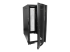 StarTech.com 25U Server Rack Cabinet, 4 Post Adjustable Depth 7" to 35" Locking Vented Mobile/Rolling Network/Data/IT Equipment Enclosure w/ Casters/Hook & Loop Dell PowerEdge, HP ProLiant - Left-angle
