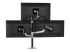 Ergotron LX - Mounting kit (dual stacking arm, tall pole) - Back