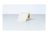 Brother - White - 76 x 44 mm 400 label(s) (1 roll(s) x 400 die cut labels (pack of 8) - Right-angle