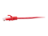 C2G 1ft (0.3m) Cat6a Snagless Unshielded (UTP) Slim Ethernet Network Patch Cable - Close up