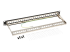 Eaton Tripp Lite Series 24-Port 1U Rack-Mount Shielded Blank Keystone/Multimedia Patch Panel, RJ45 Ethernet, USB, HDMI, Cat5e/6 - Back