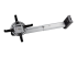 StarTech.com Universal Projector Wall Mount, Projector Mount supports Short & Ultra Short Throw Projectors up to 33lb (15kg), Tilt/Swivel/Rotate, Adjustable height 16.5" to 27.7" from Wall - Bottom