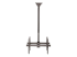 StarTech.com Dual TV Ceiling Mount, Back-to-Back Heavy Duty Hanging Dual Screen Mount with Adjustable Telescopic 3.5' to 5' Pole, Tilt/Swivel/Rotate, VESA Bracket for 32?-75" Displays - Front