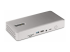 StarTech.com Thunderbolt 4 Multi-Display Docking Station, Quad/Triple/Dual Monitor Dock, 2x HDMI/2x DisplayPort, 7x USB Hub, 2.5 Gigabit Ethernet, 98W Power Delivery, for Windows/MacBook - Left-angle