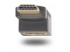 StarTech.com Down Angle HDMI 2.0 Adapter, 90-Degree HDMI Port Saver, M/F - Back