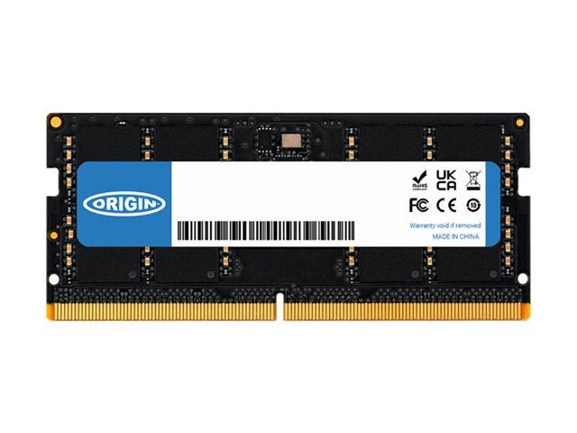 Origin Storage 8GB DDR5 4800MHz SODIMM 1Rx16 Non-ECC 1.1V