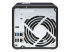 QNAP TS-453D-4G - NAS server - Back