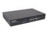 Intellinet 8-Port Gigabit Ethernet PoE+ Web-Managed Switch with 2 SFP Ports, IEEE 802.3at/af Power over Ethernet (PoE+/PoE) Compliant, 140 W, Endspan, Desktop, 19" Rackmount (UK power cord) - Left-angle