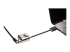Kensington MiniSaver Mobile Lock - Left-angle