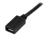 StarTech.com 0.5m 20in Micro-USB Extension Cable - Close up