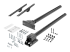 StarTech.com Ceiling TV Mount - Right-angle