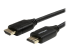 Startech 3ft (1m) Premium Certified HDMI 2.0 Cable with Ethernet, High Speed Ultra HD 4K 60Hz HDMI Cable HDR10, HDMI Cord (Male/Male Connectors), For UHD Monitors, TVs, Displays - Right-angle