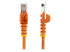 Startech 5m Orange Cat5e / Cat 5 Snagless Ethernet Patch Cable 5 m - Multi-angle