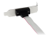 StarTech.com 1 Port 16in DB9 Serial Port BRacket to 10 Pin Header - Close up