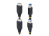 StarTech.com 6ft (1.8m) HDMI and USB 5Gbps KVM Cable - Front
