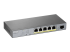 Zyxel GS1350-6HP - Switch - Left-angle