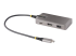StarTech.com USB-C Multiport Adapter, 4K 60Hz HDMI, HDR, 3-Port USB Hub, 100W Power Delivery Pass-Through, USB Type C Mini Docking Station, Certified Works with Chromebook - Top