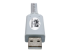 Eaton Tripp Lite Series USB to RJ45 Cisco Serial Rollover Cable, USB Type-A to RJ45 M/M, 6 ft - Close up