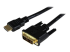 StarTech.com 1.5m HDMI to DVID Cable M/M - Right-angle