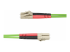 StarTech.com 20m (65ft) LC to LC (UPC) OM5 Multimode Fiber Optic Cable, 50/125µm Duplex LOMMF Zipcord, VCSEL, 40G/100G, Bend Insensitive, Low Insertion Loss, LSZH Fiber Patch Cord - Multi-angle