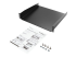 StarTech.com 2U Fixed Server Rack Mount Shelf, 16in Deep Steel Universal Cantilever Tray for 19" AV/Data/Network Equipment Rack with Cage Nuts & Screws, 44lbs Weight Capacity, 60" Deep - Right-angle