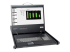Eaton Tripp Lite Series Rack Console KVM Cable Kit w/ 19" LCD PS/2 1U TAA GSA - Left-angle