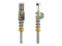 StarTech.com 1m Gray Cat5e / Cat 5 Snagless Patch Cable - Multi-angle