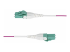 StarTech.com 3m (10ft) LC/LC (UPC) OM4 Multimode Fiber Optic Cable, OFNR - Multi-angle