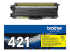 Brother TN421Y - yellow - Front