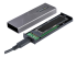 Startech USB-C 10Gbps to M.2 NVMe or M.2 SATA SSD Enclosure, Tool-free M.2 PCIe/SATA NGFF SSD Enclosure, Portable Aluminum Case, USB Type-C & USB-A Host Cables, For 2230/2242/2260/2280 - Inside