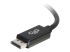 C2G 15ft Ultra High Definition DisplayPort Cable with Latches - Close up