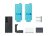Samsung EF-XF966 - Back cover for mobile phone - Front