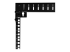 Startech 15U 19" Wall Mount Network Rack - Close up