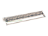 Eaton Tripp Lite Series 48-Port Cat6a Patch Panel Rackmount Shielded Feedthrough RJ45 1U - Left-angle