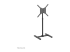 Neomounts NS-FS100 - Stand - Left-angle