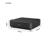 Epson EH-LS650B - 3LCD projector - Right-angle