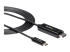 Startech 6ft (2m) USB C to HDMI Cable, 4K 60Hz USB Type C to HDMI 2.0 Video Adapter Cable, Thunderbolt 3 Compatible, Laptop to HDMI Monitor/Display, DP 1.2 Alt Mode HBR2 Cable, Black - Close up