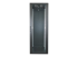 Intellinet Network Cabinet, Free Standing (Standard), 42U, Usable Depth 123 to 573mm/Width 703mm, Black, Flatpack, Max 1500kg, Server Rack, IP20 rated, 19", Steel, Multi-Point Door Lock, One Lock Per Side Panel, Three Year Warranty - Front