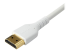StarTech.com 1m Premium Certified HDMI 2.0 Cable with Ethernet, Durable High Speed UHD 4K 60Hz HDR 10, 3ft Rugged M/M HDMI Cord with Aramid Fiber, TPE, Ultra HD Monitors, TVs & Displays - Close up