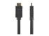 Startech 15m(50ft) HDMI 2.0 Cable, 4K 60Hz Active HDMI Cable, CL2 Rated for In Wall Installation, Long Durable High Speed Ultra-HD HDMI Cable, HDR 10, 18Gbps, Male to Male Cord, Black - Multi-angle