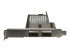StarTech.com Dual Port 40G QSFP+ Network Card, Intel XL710 Open QSFP+ Converged Adapter, PCIe 40 Gigabit Ethernet Server NIC, 40GbE Fiber Optic LAN Card, Dell PowerEdge HPE ProLiant, 40Gb - Left side